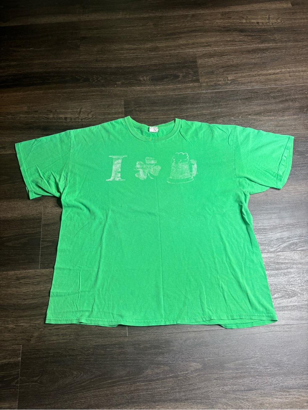 Vintage Y2K Irish I Love Beer Shirt